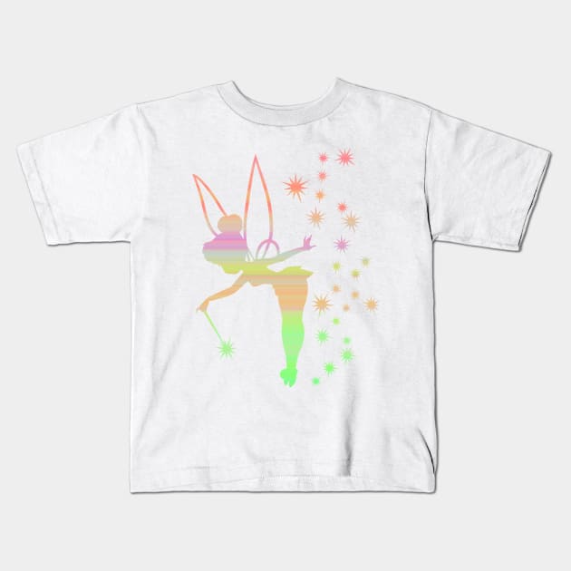 Pastel Tink Kids T-Shirt by ijsw